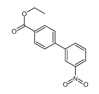 4-(3-硝基苯基)苯甲酸乙酯结构式