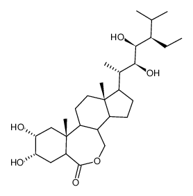 22(s),23(s)-homobrassinolide Structure