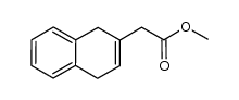 methyl 2-(1,4-dihydronaphthalen-2-yl)acetate Structure