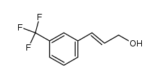 (E)-3-(3-三氟甲基苯基)-2-丙烯-1-醇结构式