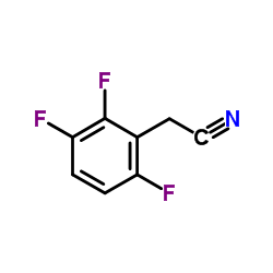 2,3,6-三氟苯乙腈结构式