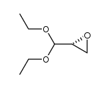 (R)-glycidaldehyde diethyl acetal Structure