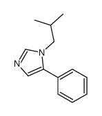 1-(2-methylpropyl)-5-phenylimidazole Structure