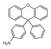 9-(p-aminophenyl)-9-phenylxanthene结构式