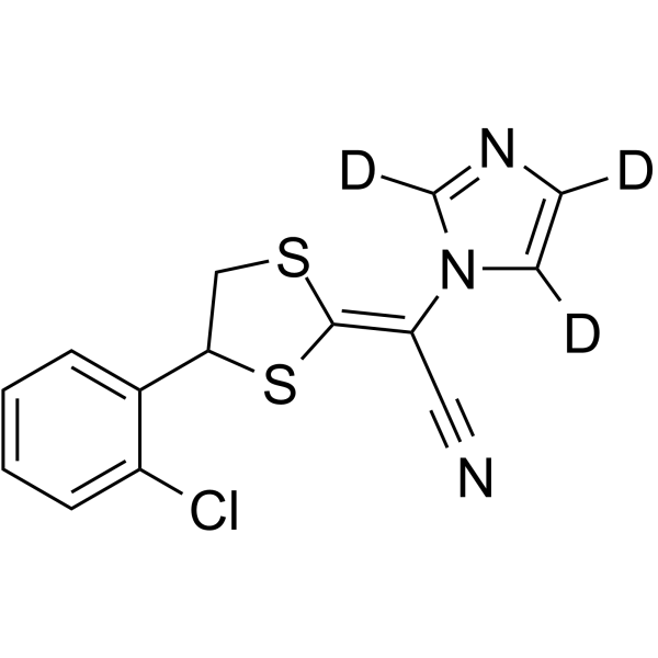 Lanoconazole-d3结构式