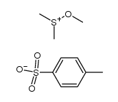 methoxydimethylsulfonium tosylate Structure
