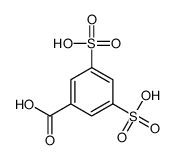 3,5-disulphobenzoic acid Structure
