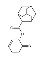 2-thioxopyridin-1(2H)-yl adamantane-2-carboxylate结构式