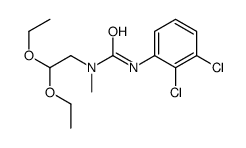 3-(2,3-dichlorophenyl)-1-(2,2-diethoxyethyl)-1-methylurea结构式