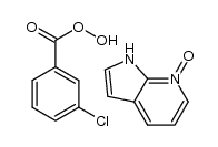 7-hydroxy-1H-pyrrolo[2,3-b]pyridinium m-chlorobenzoate Structure