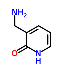 3-(氨基甲基)-2(1H)-吡啶酮结构式