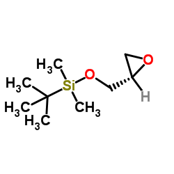 tert-butyldimethylsilyl (r)-(-)-glycidy& structure