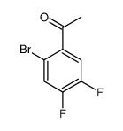 1-(2-Bromo-4,5-difluorophenyl)ethanone Structure