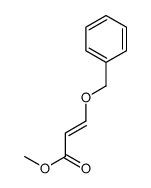 methyl 3-phenylmethoxyprop-2-enoate Structure