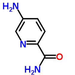 5-氨基-2-吡啶甲酰胺结构式