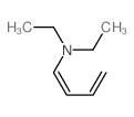 N,N-diethylbuta-1,3-dien-1-amine结构式