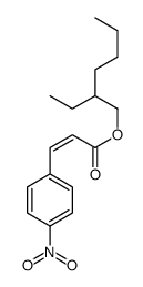 2-ethylhexyl 3-(4-nitrophenyl)prop-2-enoate Structure