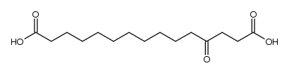 4-oxopentadecanedioic acid结构式