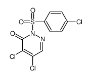 4,5-二氯-2-(4-氯琥珀酰)-3(2H)-哒嗪结构式