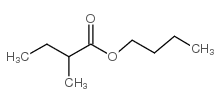 2-甲基丁酸丁酯结构式
