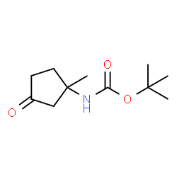 N-(1-甲基-3-氧代环戊基)氨基甲酸叔丁酯图片