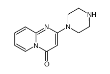 2-(1-piperazinyl)-4H-pyrido<1,2-a>pyrimidin-4-one结构式