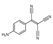 2-(4-aminophenyl)ethene-1,1,2-tricarbonitrile Structure
