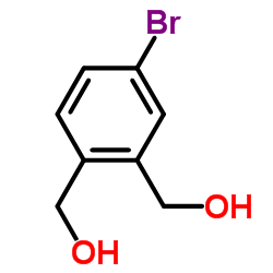 4-溴-2-(羟甲基)苄醇结构式