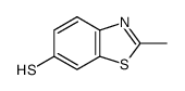 6-Benzothiazolethiol,2-methyl-(9CI)结构式