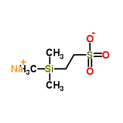 Sodium 2-(trimethylsilyl)ethanesulfonate Structure