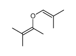2-methyl-3-(2-methylprop-1-enoxy)but-2-ene结构式