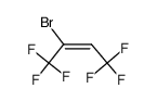 2-bromo-1,1,1,4,4,4-hexafluoro-2-butene结构式