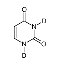 Uracil-d2-1 Structure