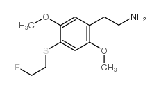 2,5-DIMETHOXY-4-(2-FLUORETHYLTHIO)-PHENYLETHYLAMIN structure