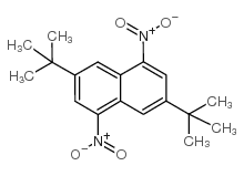 3,7-二叔丁基-1,5-二硝基甲酚结构式