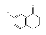 6-fluorothio-4-chromanone Structure