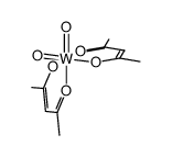 [WO2(acac)2]结构式