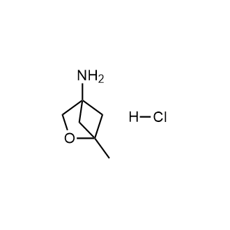 1-Methyl-2-oxabicyclo[2.1.1]hexan-4-amine hydrochloride Structure