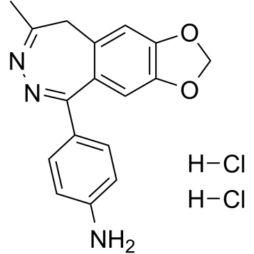 GYKI 52466 dihydrochloride结构式