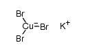 potassium copper (II) bromide Structure