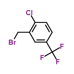 2-Chloro-5-(trifluoromethyl)benzyl bromide Structure