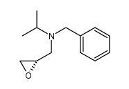 (S)-N-benzyl-N-isopropyl-2,3-epoxypropylamine结构式