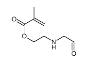2-(2-oxoethylamino)ethyl 2-methylprop-2-enoate Structure