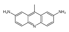 9-methylacridine-2,7-diamine Structure