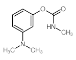 Phenol,3-(dimethylamino)-, 1-(N-methylcarbamate)结构式