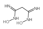 亚甲基二甲酰胺肟结构式