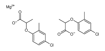 magnesium 2-[(4-chloro-o-tolyl)oxy]propionate Structure