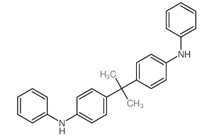 Diphenylamine,4,4''-isopropylidenebis- (7CI,8CI)结构式