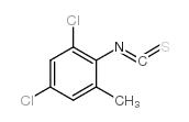 2,4-二氯-6-甲基苯基异硫氰酸酯结构式