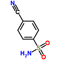 对氰基苯磺酰胺结构式